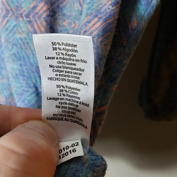 LulaRoe Randy Top Raglan Ladies M Baseball Shirt - Picture 6 of 6